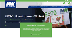 Desktop Screenshot of nwfcufoundation.org